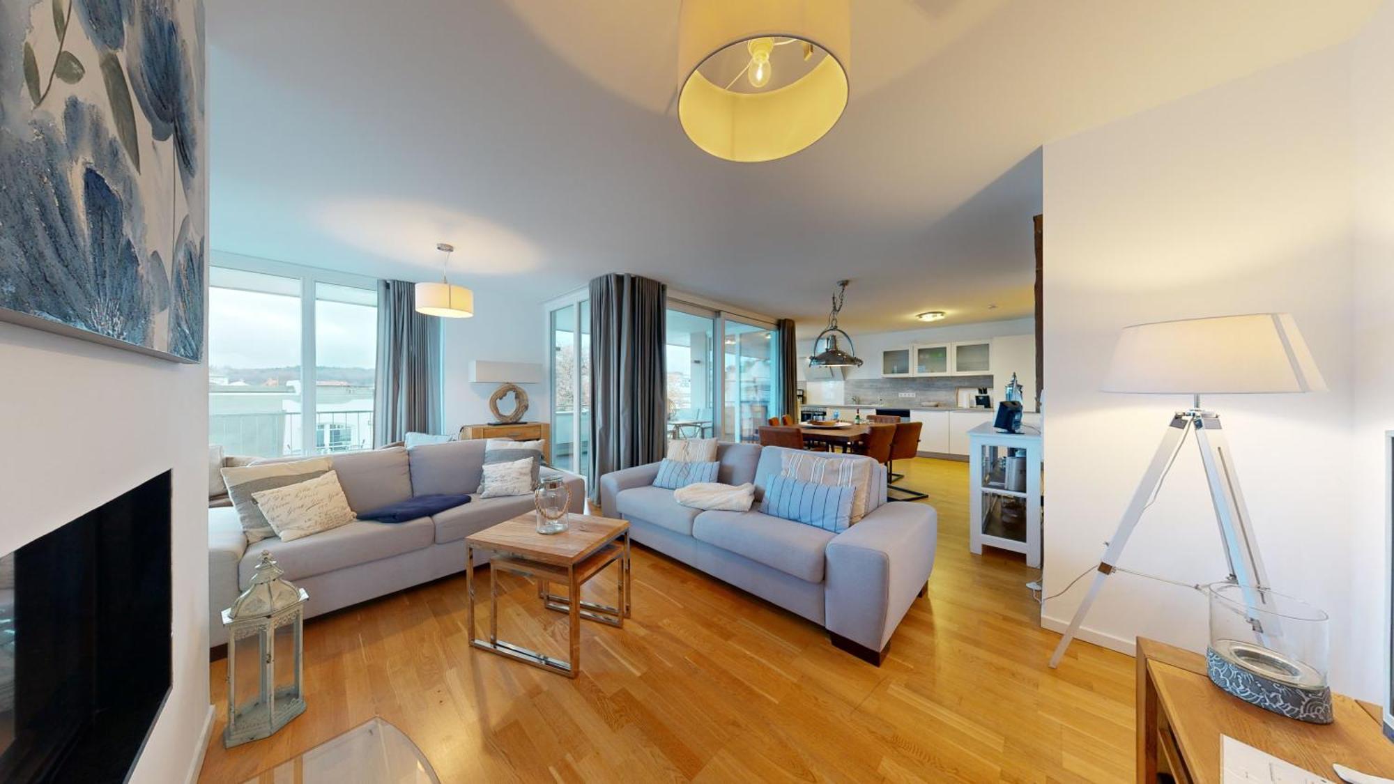 Strandnahe Fewos Mit Terrasse Oder Dachterrasse, Strandhaus Seeblick, Binz Exterior photo