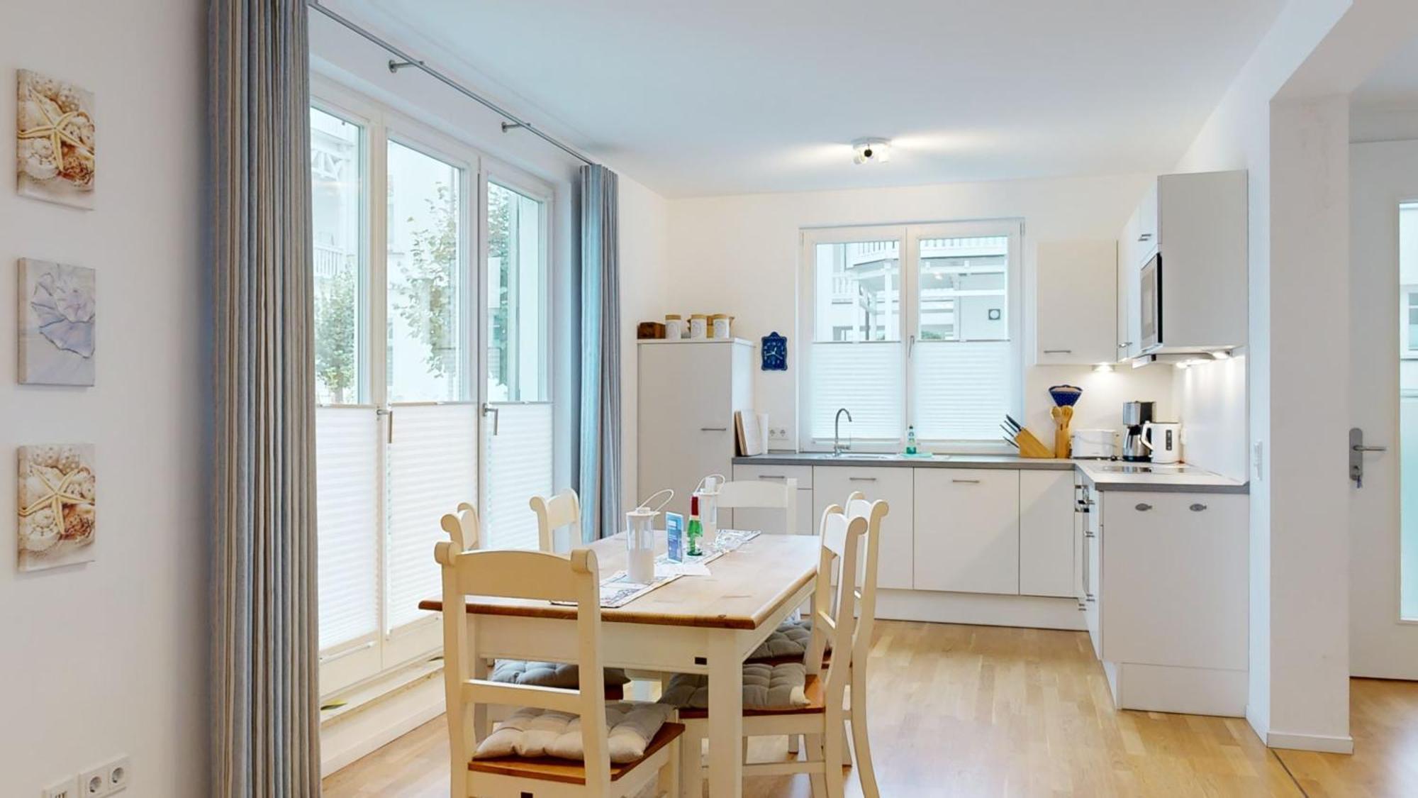 Strandnahe Fewos Mit Terrasse Oder Dachterrasse, Strandhaus Seeblick, Binz Exterior photo